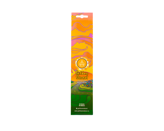 Golden Sunset incense sticks from Smoke Out Candles