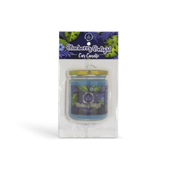 Smoke Out Car Candle – Blueberry Delight