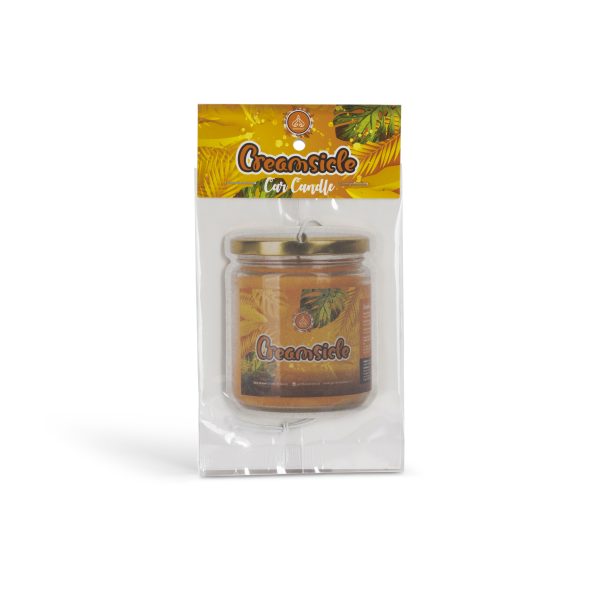 Smoke Out Car Candle – Creamsicle